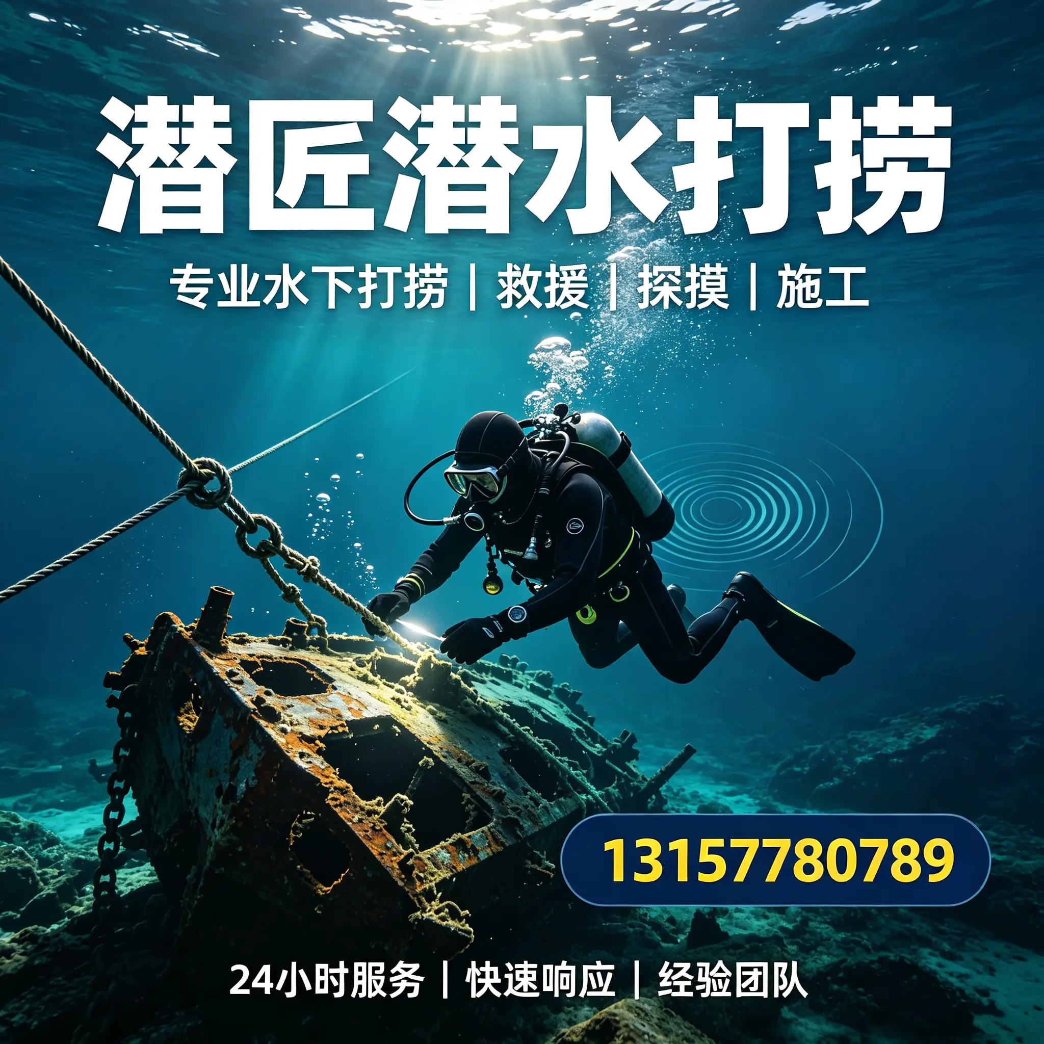 易门水下打捞作业服务产品